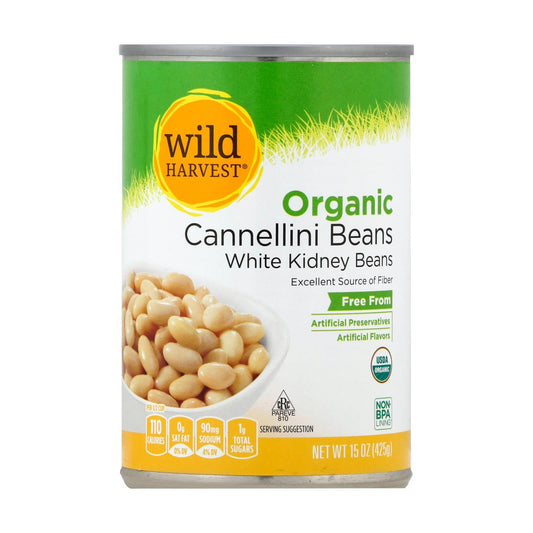 Wild Harvest Canellini Beans - 15 oz  (Pack of 12)