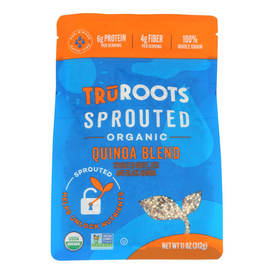 TruRoots Organic Sprouted Quinoa Blend, 11 oz, Pack of 6