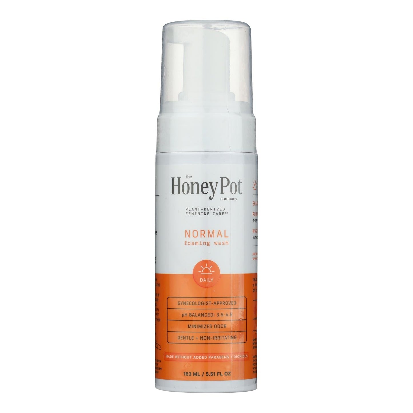 The Honey Pot Normal Foaming Feminine Wash - 5.51 fl oz