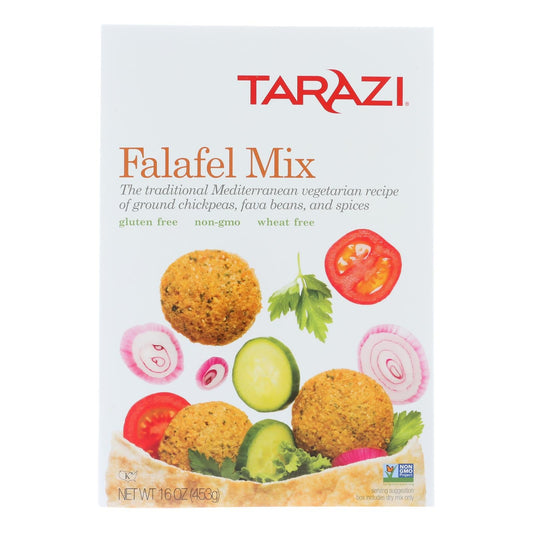 Tarazi Falafel Dry Mix - 6 x 16 oz - Authentic Middle Eastern Flavor
