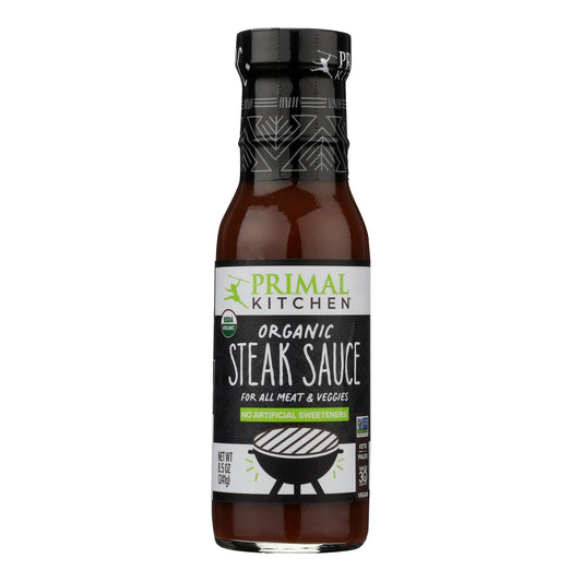 Primal Kitchen Sugar-Free Steak Sauce (Pack of 6) - 8.5 Oz  - Keto & Paleo Friendly
