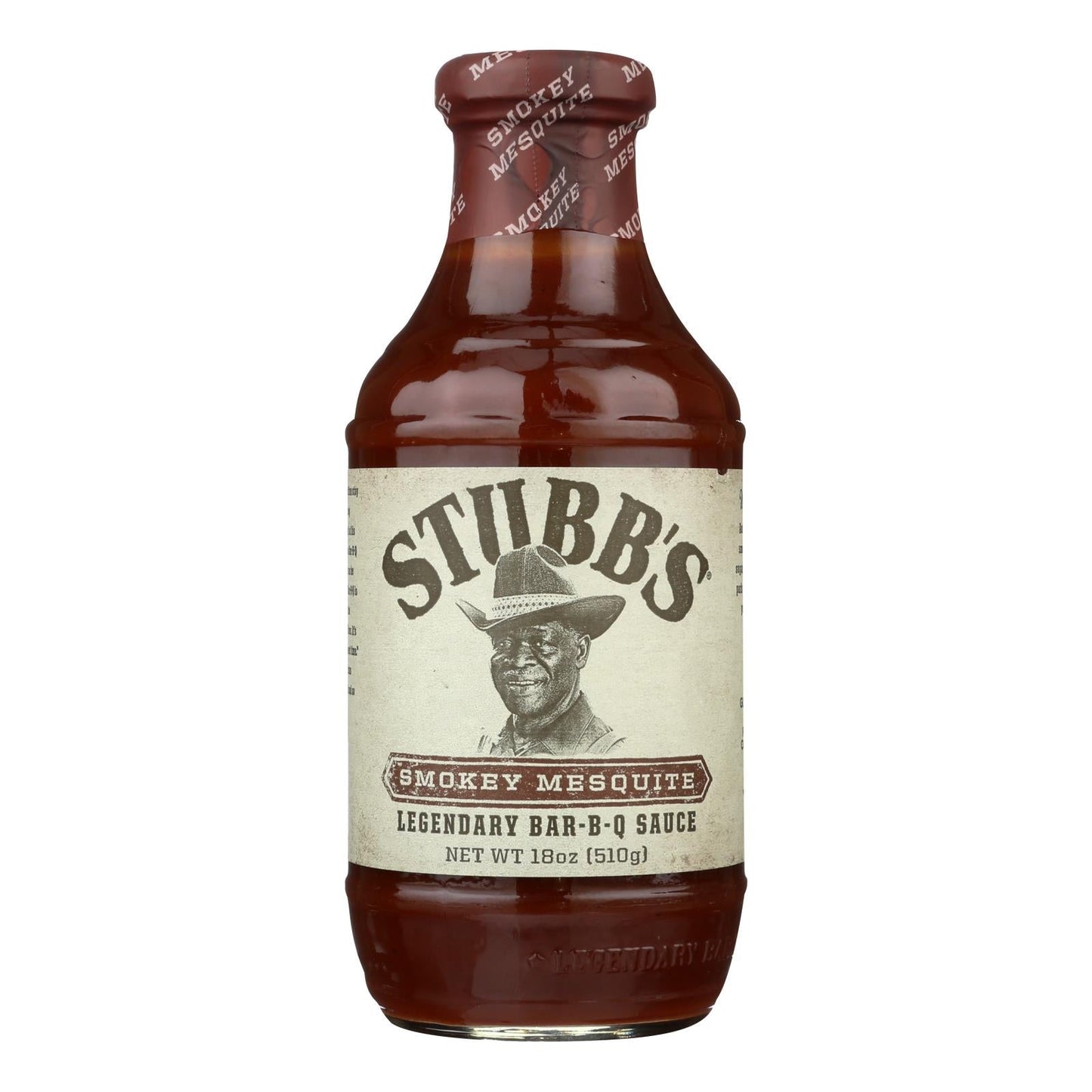 Stubb's Smokey Mesquite BBQ Sauce (18 oz , Pack of 6)