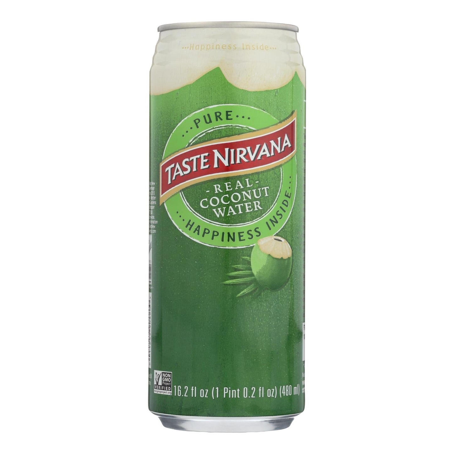 Taste Nirvana Coconut Water (12 x 16.2 Fl Oz) - Premium Electrolyte Drink