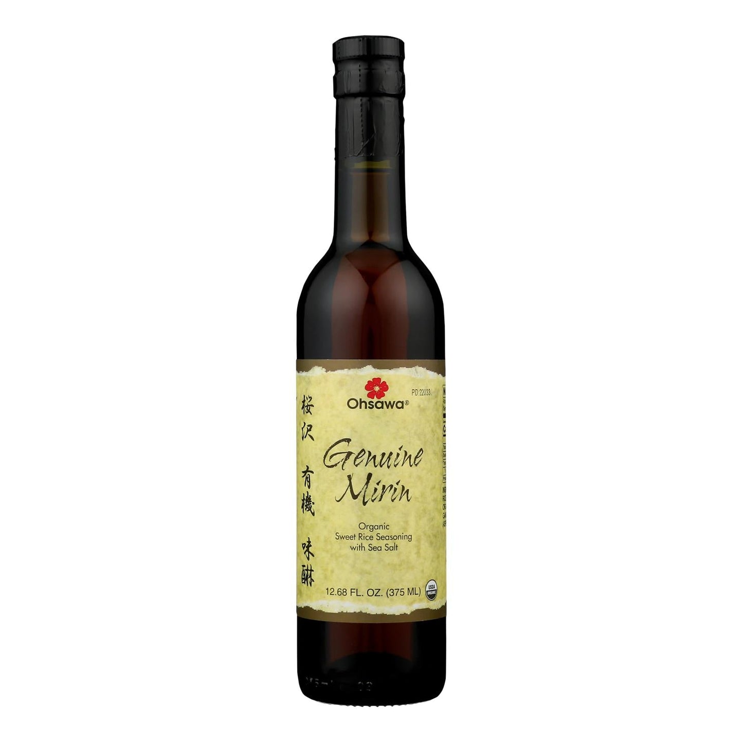 Ohsawa Mirin - Sweet Rice Cooking Wine, 12.68 Oz - Pack of 6
