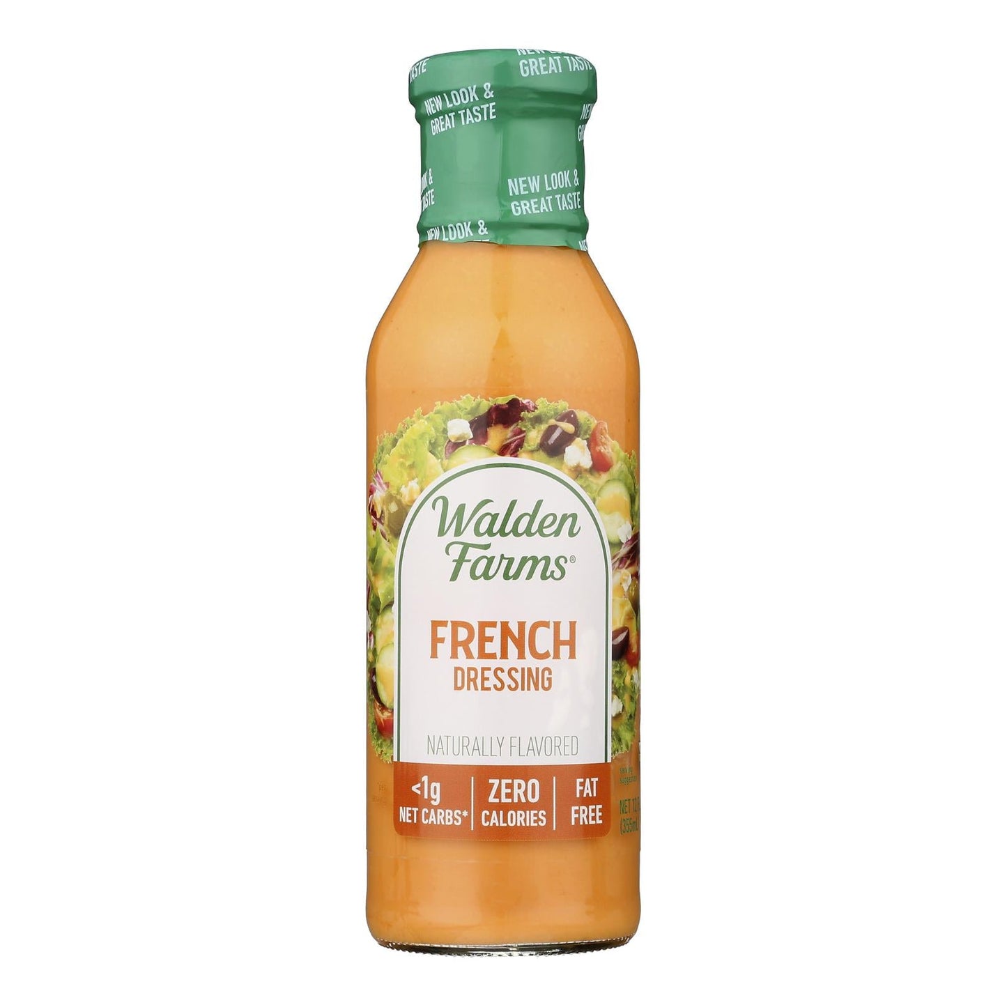 Walden Farms French Dressing - Pack of 6 - 12 oz - Sugar-Free & Calorie-Free