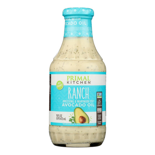 Primal Kitchen Ranch Dressing with Avocado Oil (Pack of 6) 16 oz