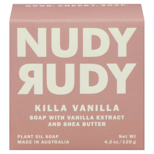 Nudy Rudy Soap Killa Vanilla Soap - 4.2 oz Bar