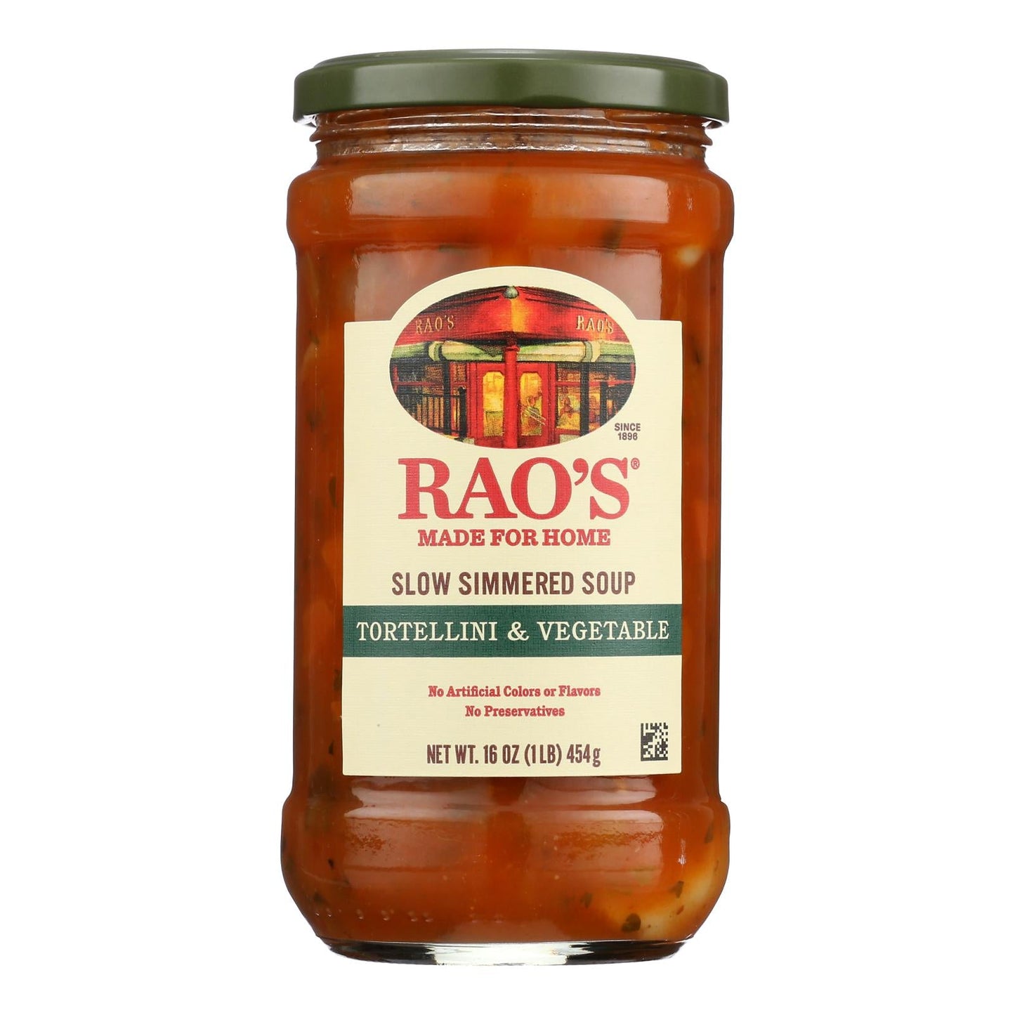 Rao's Tortellini & Vegetable Soup, 6 x 16 oz.