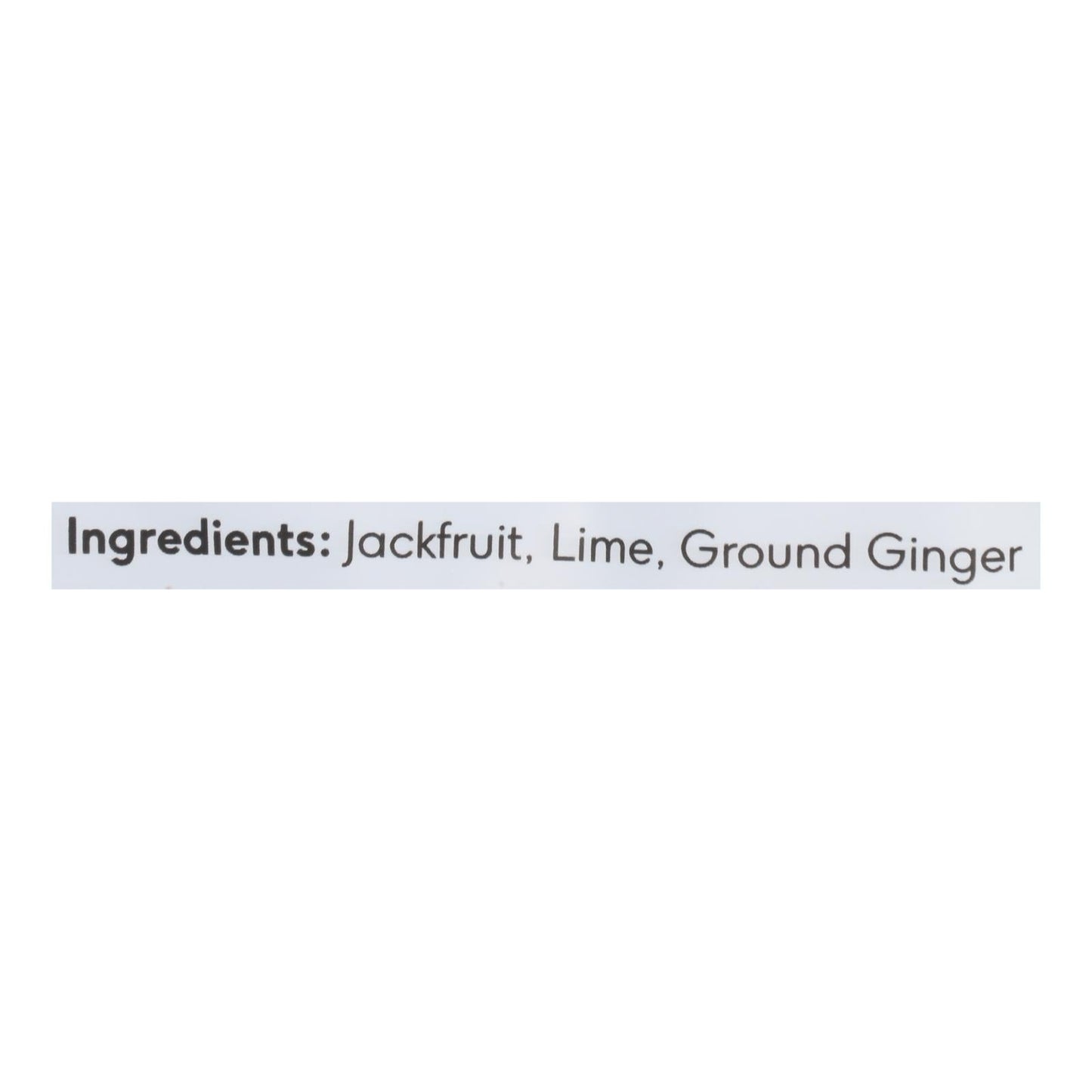 Amazi Foods Jackfruit Chews Ginger Lime - 2.3 Oz, Pack of 6