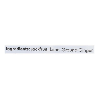 Amazi Foods Jackfruit Chews Ginger Lime - 2.3 Oz, Pack of 6