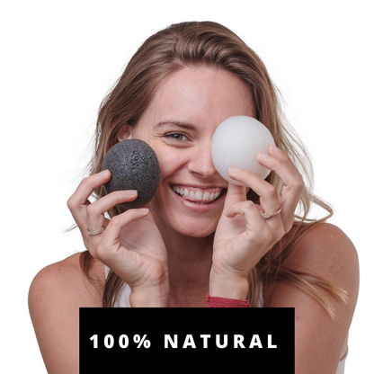 Charcoal Konjac Facial Sponge