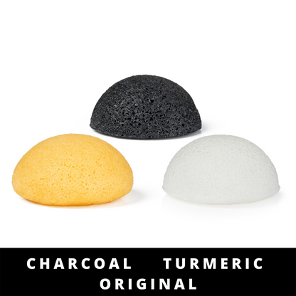 PURE SOL. Beauty Face Buff Original Konjac Face Sponge