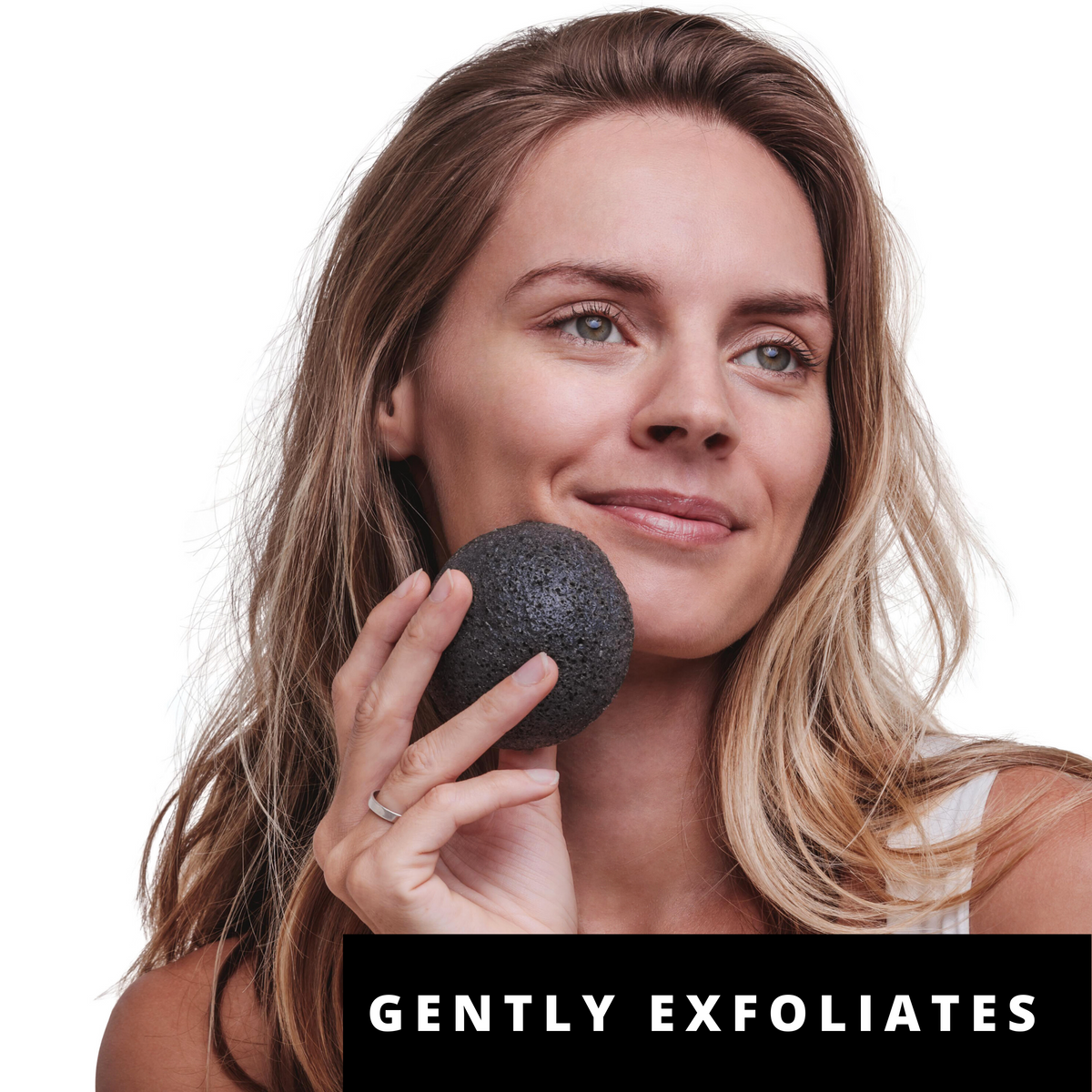 Charcoal Konjac Facial Sponge