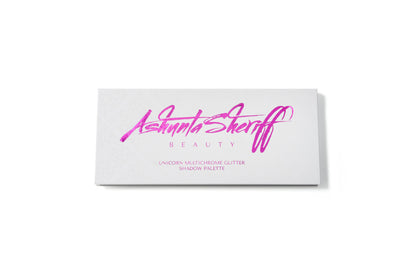 Ashunta Sheriff Beauty Unicorn Multichrome Glitter Shadow Palette