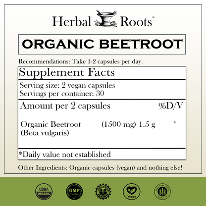 Organic Beet Root