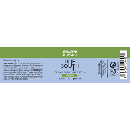Due South™ Cream Anti-Chafe Stick