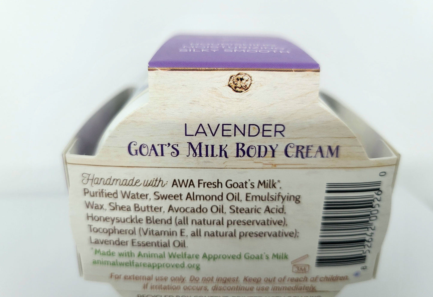 Goat's Milk Body Cream - Lavender