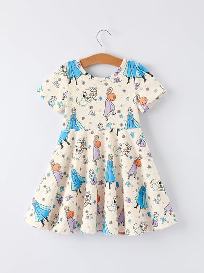 Christmas Character Dress for Toddler Girls