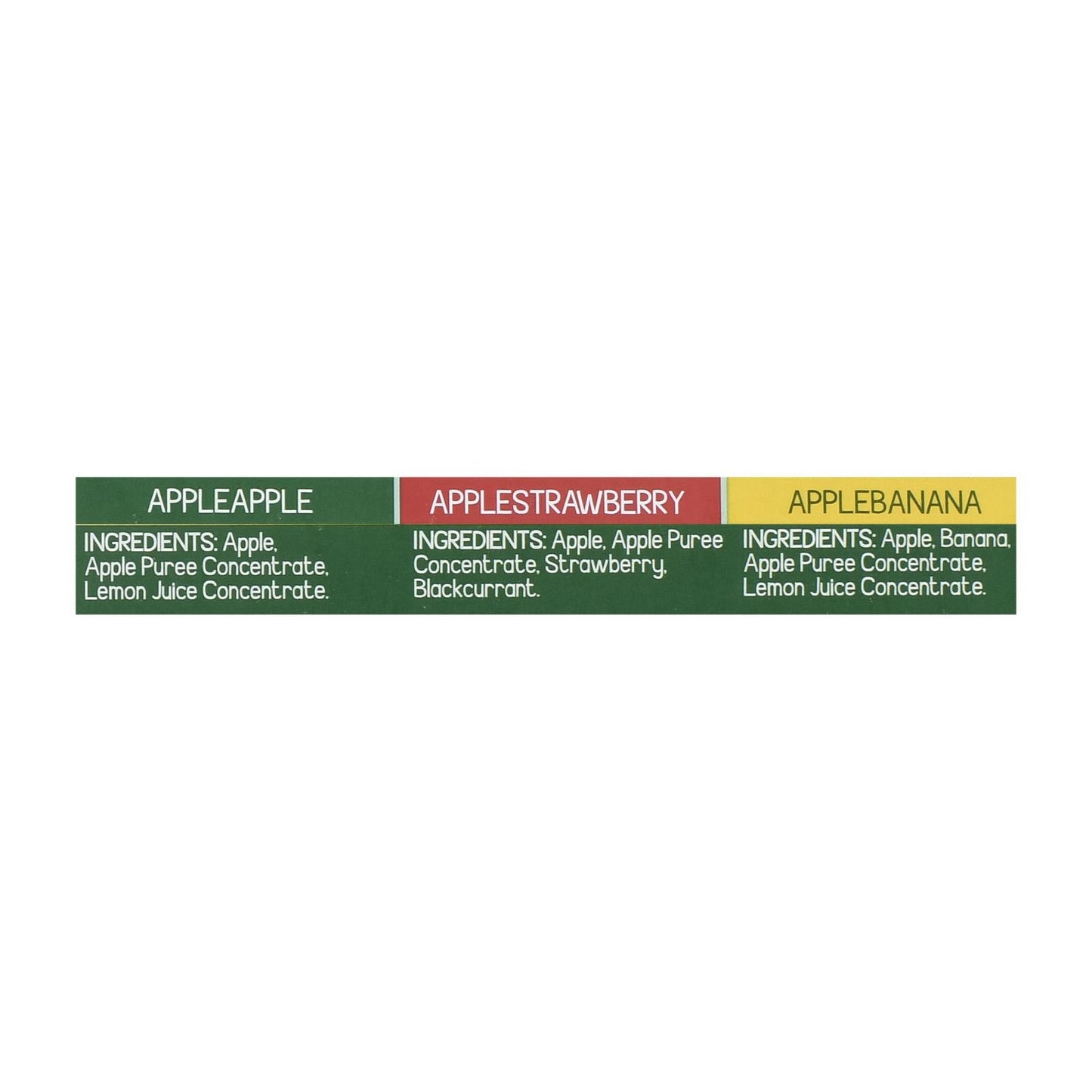 Gogo Squeez Applesauce Variety Pack: 6 x 3.2 oz Pouches