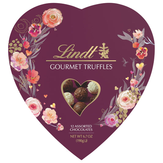 Lindt Chocolate Assorted Gourmet Truffles - 6.7 oz - 6 Count