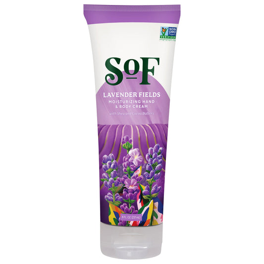 South of France Lavender Fields Hand & Body Cream - 8 fl oz