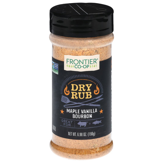 Frontier Maple Vanilla Bourbon Rub - 6.98 oz