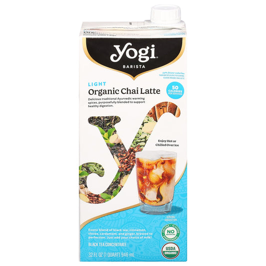 Yogi Tea Organic Lightly Sweetened Chai, 6-Count 32 fl oz