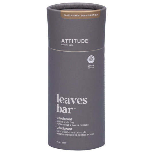 Attitude Deodorant: Peppermint & Sweet Orange - 3 oz.