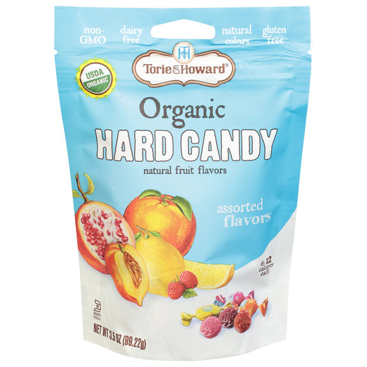 Torie & Howard Organic Assorted Hard Candy, 6-Pack - 3.5 Oz Each