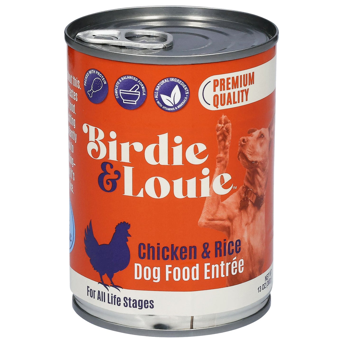 Birdie & Louie Dog Food Chicken & Rice - 12/13 oz