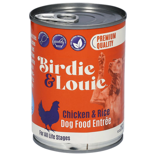 Birdie & Louie Dog Food Chicken & Rice - 12/13 oz