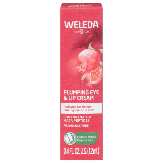 Weleda Eye & Lip Cream - Plumping Wrinkle Treatment - 0.4 oz