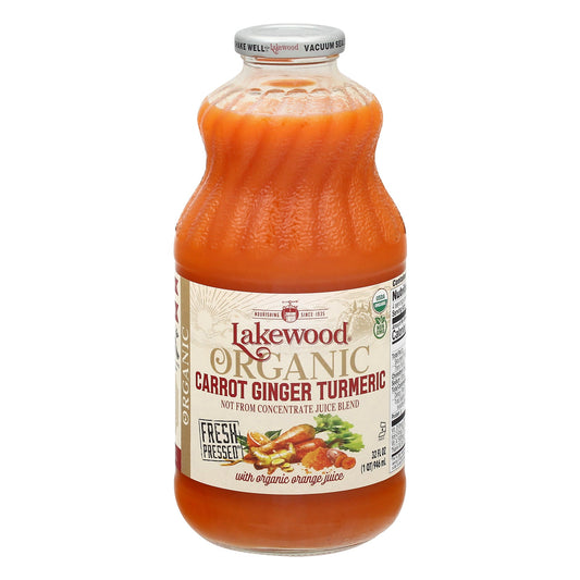 Lakewood Organic Ginger Turmeric Juice - 32 oz  - 6 Pack