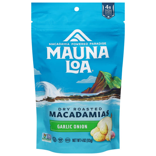 Mauna Loa Roasted Macadamias with Sea Salt, 6-Pack of 4 oz