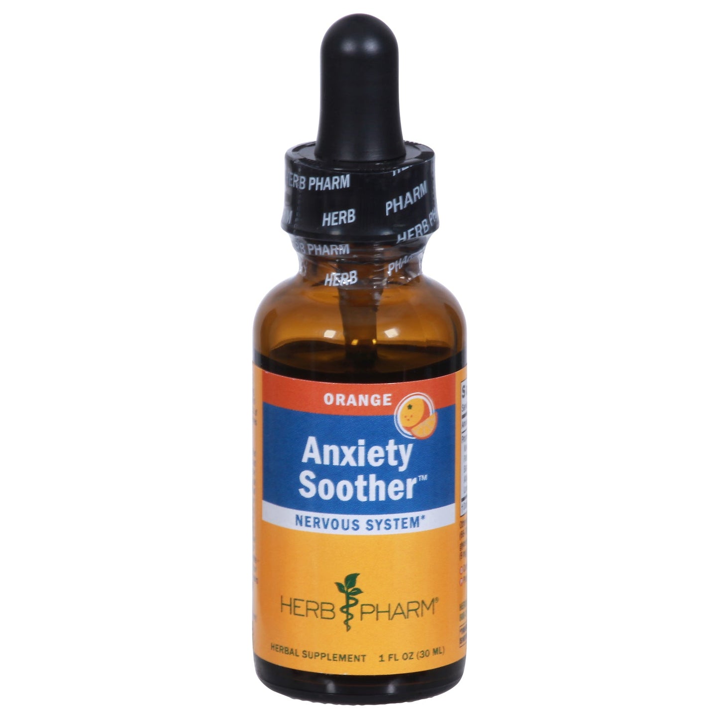 Herb Pharm Mind Soother Orange - Natural Stress Relief - 1 fl oz