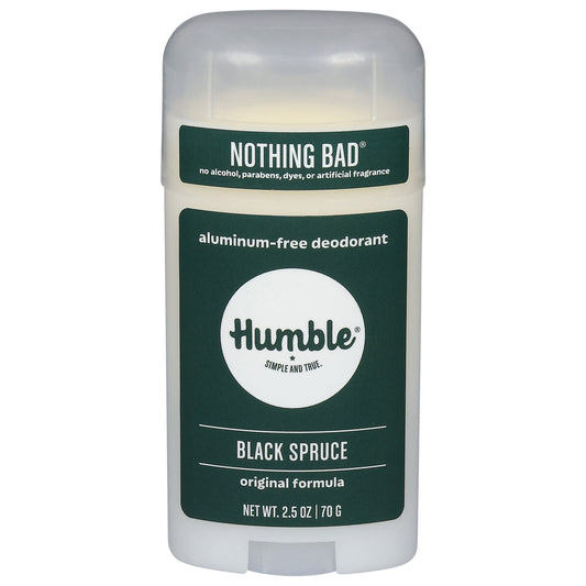 Humble Brands Black Spruce Deodorant - 2.5 Oz - Natural & Effective Odor Protection