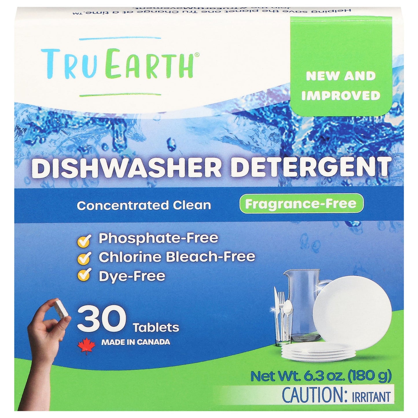Tru Earth Dishwasher Detergent Tabs - 30 Ct