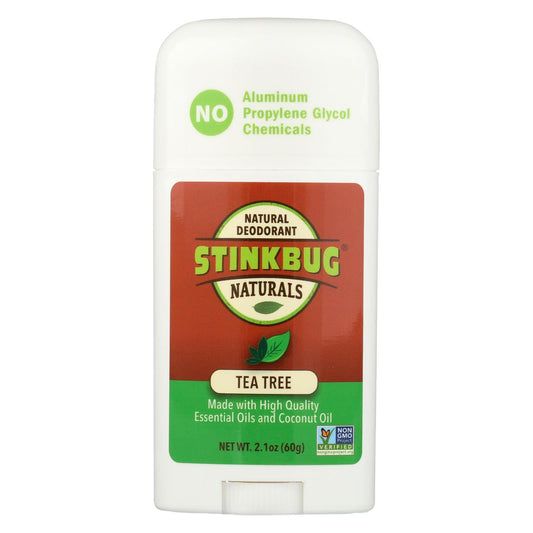 Stinkbug Naturals Tea Tree Deodorant - 2.1 Oz - Natural Odor Protection