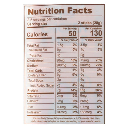 The New Primal Snack Mates Chicken Maple - Case of 8, 2.5 Oz