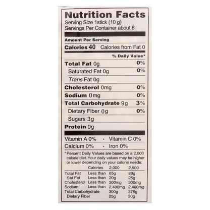 J1 Snack - Honey Cinnamon Flavor - Case of 6 - 2.8 Oz Packs