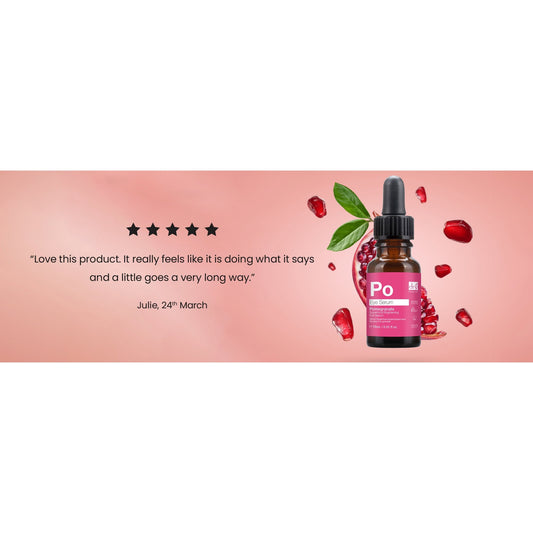 Dr. Botanicals Pomegranate Superfood Eye Serum - Antioxidant-Rich, Hydrating - 0.51 Fl Oz