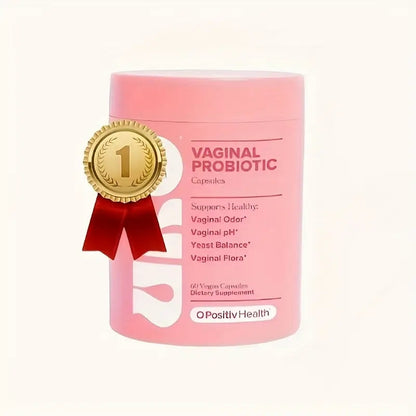 URO Vaginal Probiotics for Women pH Balance with Prebiotics & Lactobacillus Probiotic Blend - Women's Vaginal Health Supplement - Promote Healthy Vaginal Odor & Vaginal Flora, 60 Count (Pack of 1)