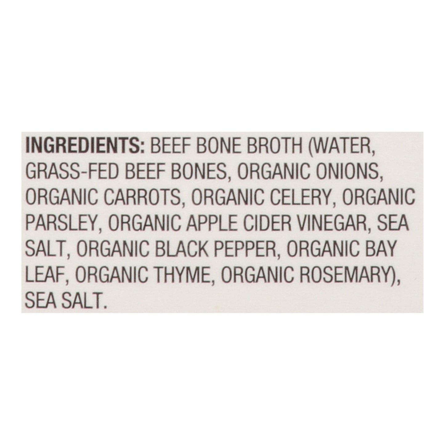 Kettle & Fire Regenerative Beef Bone Broth, Case of 6, 16.9 oz Each