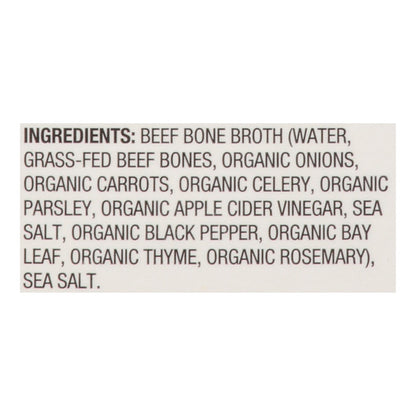 Kettle & Fire Regenerative Beef Bone Broth, Case of 6, 16.9 oz Each