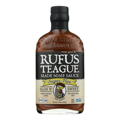 Rufus Teague - BBQ Sauce  Slim N Sweet - Case Of 6 - 13 Oz