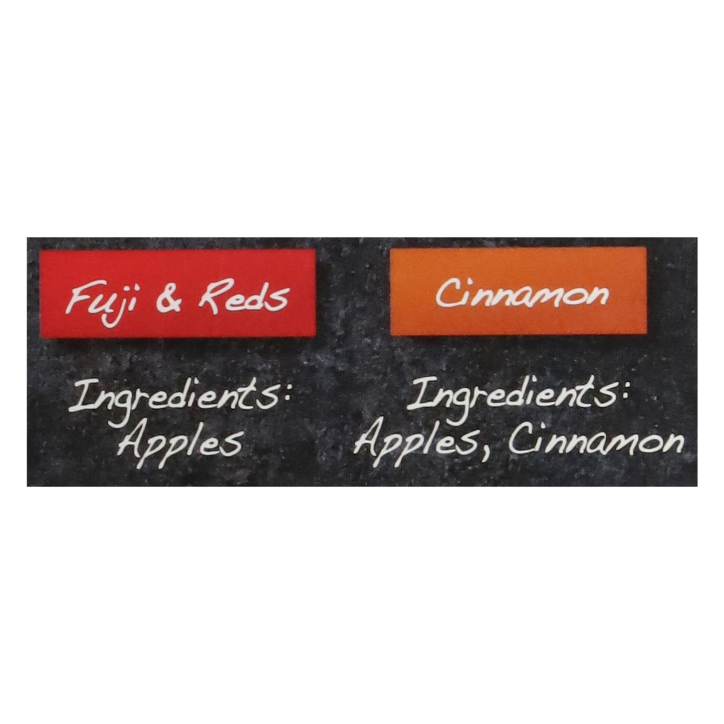 Bare Fruit Apple Chip Variety Snack Pack, Case of 6 - 7.53 oz.