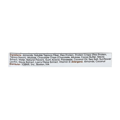 IQ Bar Almond Butter Cup Case of 12 - 1.6 oz Bars