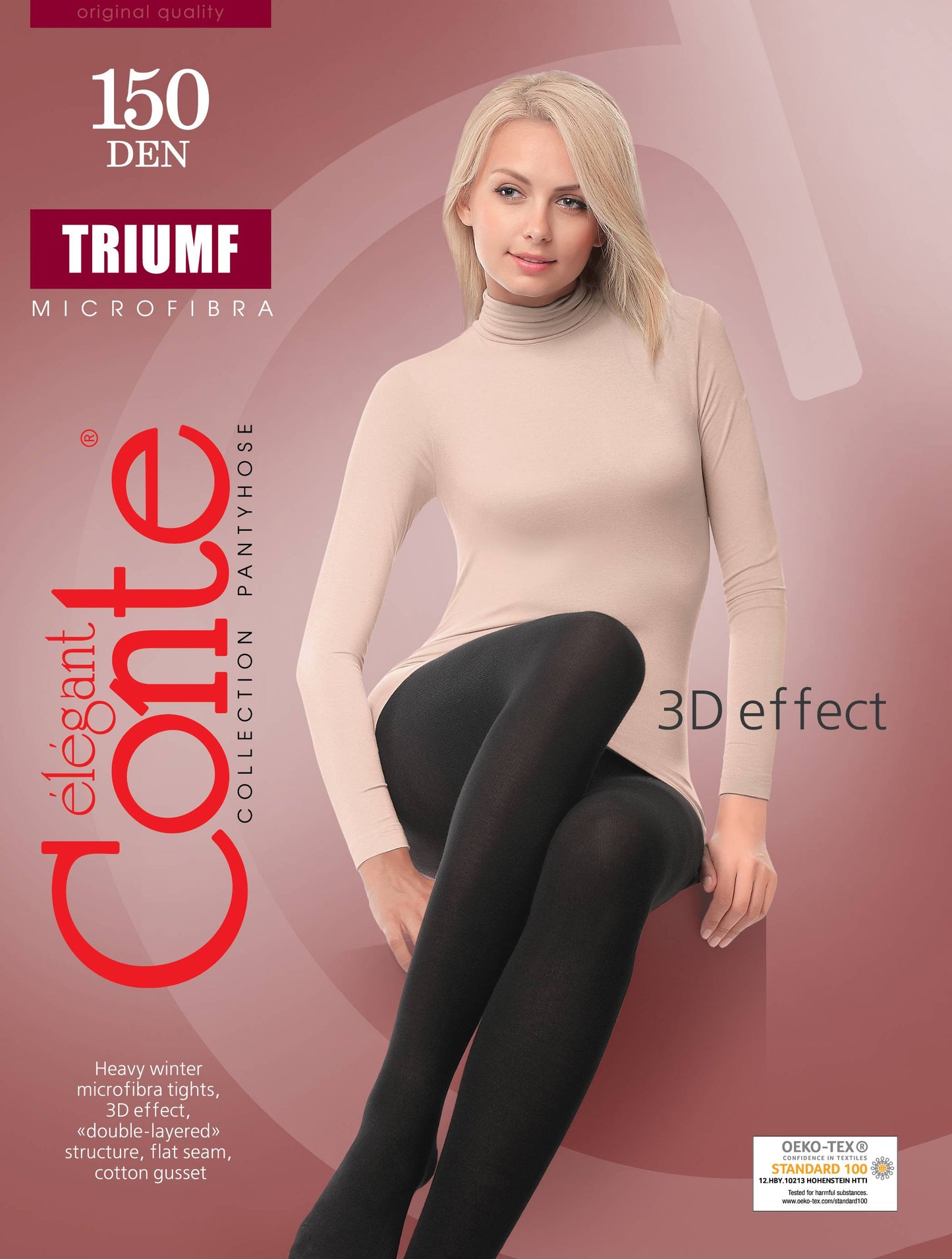 Conte Triumf 150 Den - Microfibra Opaque Women's Tights (8С-57СП)