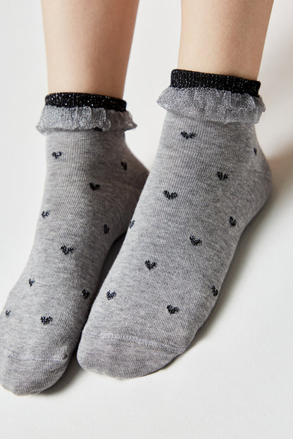 Conte Cotton Socks Classic - 243 Airy Sole and Lurex