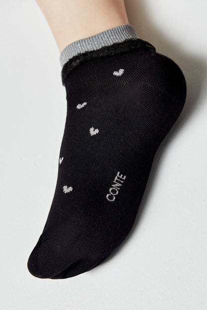 Conte Cotton Socks Classic - 243 Airy Sole and Lurex